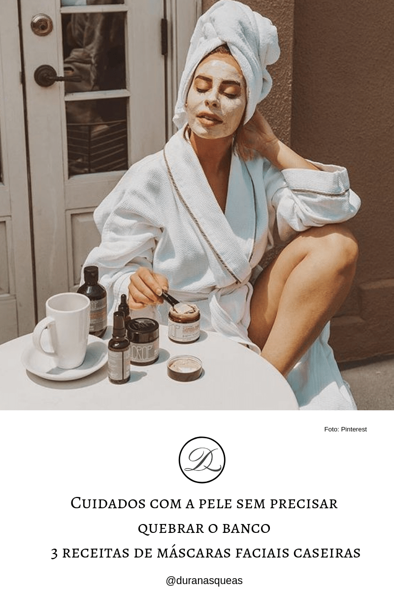 Cuidados com a pele sem precisar quebrar o banco – 3 receitas de máscaras faciais&nbsp;caseiras