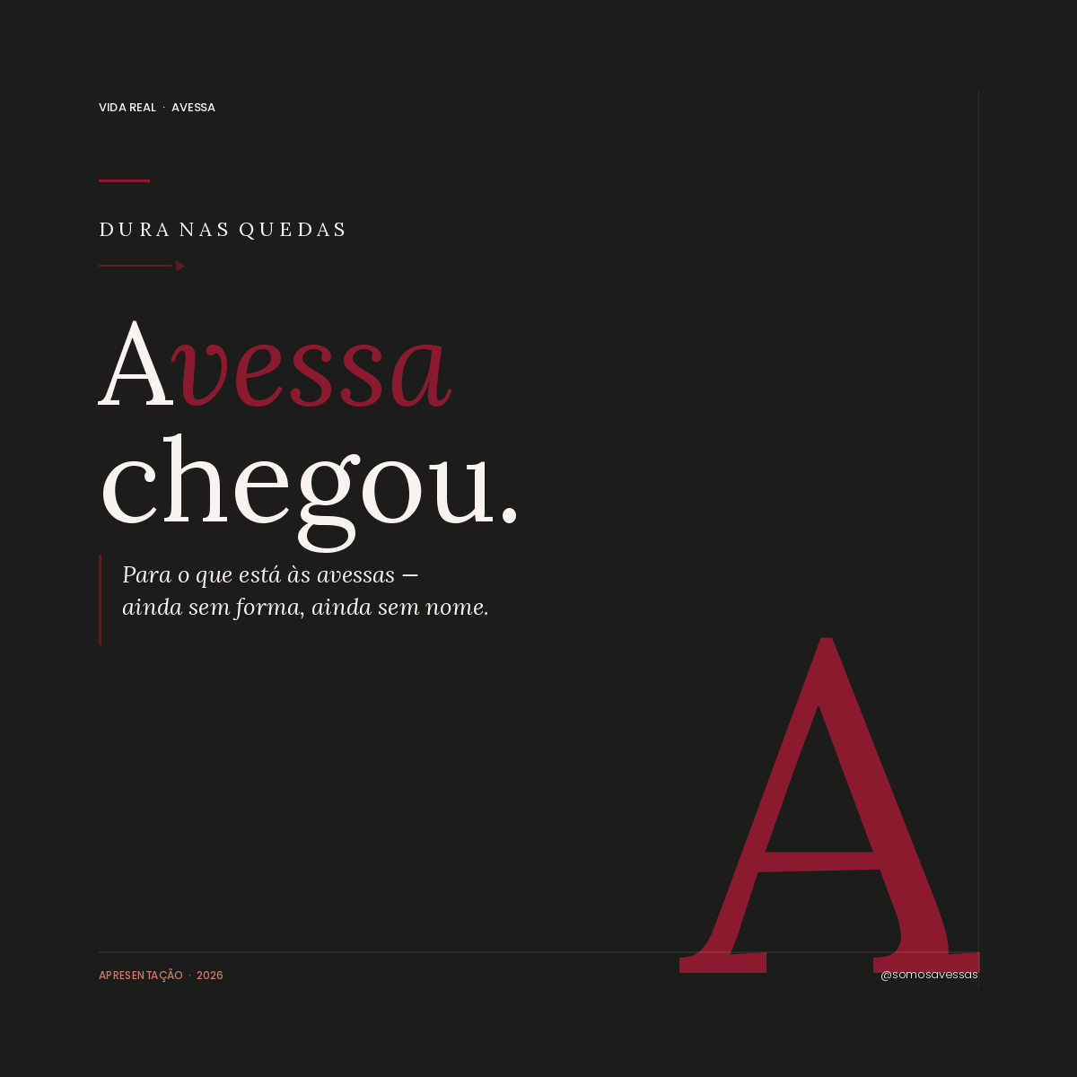 A Avessa